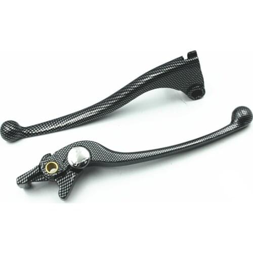 Pair Carbon Motorcycle Brake Clutch Levers For Kawasaki Custom ZX6R ZX6RR ZX6R ZX9R ZX10R ZX12R 2000 2001 2002 2003 2004 2005