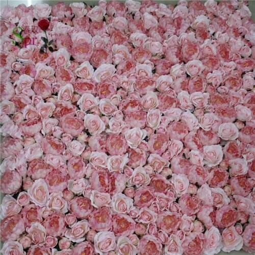 SPR Free Shipping 10pcs/lot best wedding rose penoy flower wall backdrop table runner arch artificial flower decorations