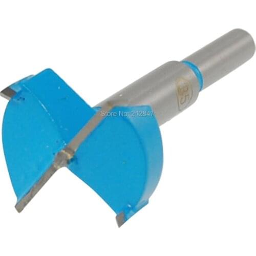 Hinge Boring Drill Bit 35mm Cutting Diameter Gray Blue