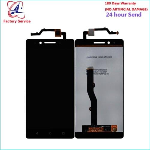 For Lenovo K8 Note LCD Screen Display+Touch Screen Digitizer Sensor Assembly Replacement With Frame For Lenovo K8 Note XT1902-3