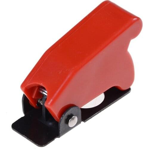 1 PCS 12mm Mini Red Toggle Switch Waterproof Boot Plastic Safety Flip Cover Cap