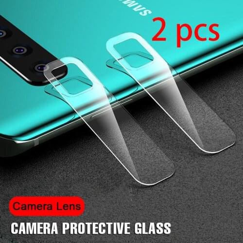 2 pcs! Phone Lens Glass for Samsung Galaxy A50 S8 S9 A7 2018 S10 Plus A70 Flexible Camera Lens Protector for Samsung Note 9 8