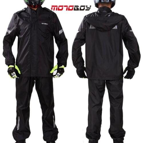 2017 One set XXL 3XL 4XL Waterproof Unisex Lightweight Famous Blue green Peacoat Motocross Motorcycle Raincoat Jacket