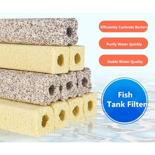 5Pcs Far Infrared Nano Quartz Bio Home Filter Media Bacteria House Filtration Material for Aquarium Fish Tank