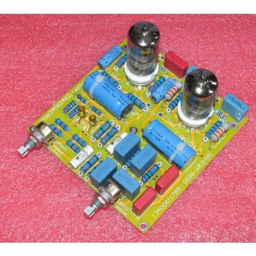 6N3 tone board, reasonable design of Baxandall 6N3 tube tone board LG-21C, the signal is amplified about 20 times