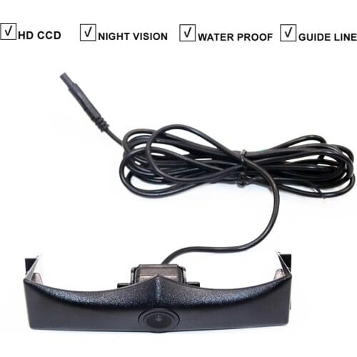 CCD HD Car Front View Camera For Audi A4 A4L 2017 2018 Vehicle Camera Night Vision Waterproof Parking Wide Angle Logo Embedded