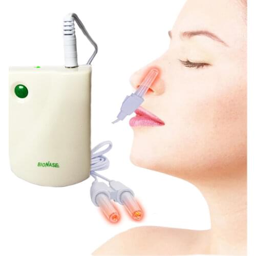 Nose Rhinitis Health Care allergic Rhinitis Sinusitis Nose Therapy Massage Device Cure Pulse Laser Therapentic Massager