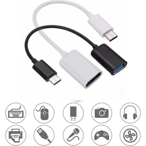 USB C OTG Cable Cord USB Type C Male To USB 2.0 Female Cable Adapter For MacBook Pro Samsung Andriod Type-C Adapter
