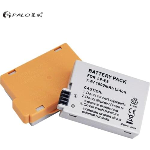 Battery Pack LP-E8 Rechargeable Battery LP-E8 Lp E8 For Canon 550D 600D 650D 700D X4 X5 X6i X7i T2i T3i T4i T5i DSLR Camera 0.11