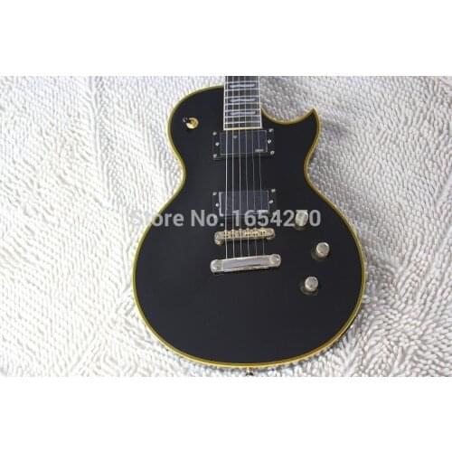 Best Quality Custom Shop Standard Vintage Matte Black Electric Guitar Pickups Gold Hardware 150810-1