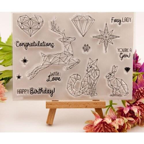 Christmas fox Metal Cutting Dies and Clear Stamps for Scrapbooking for DIY Card Making Cutting Crafts Stencil Dies new 2020