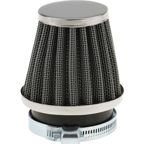 Motorcycle Chopper ATV Scooter Cone Air Cleaner Intake Filter Universal 50mm