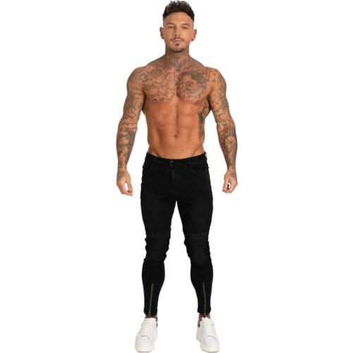 2021 Mens Skinny Jeans Mens Pants Super Stretch Pants Slim Fit Black Pants Skinny Pants Mens High Waist DROPSHIPPING zm146