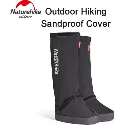 Naturehike High-tube Snow Cover All-inclusive 420D Waterproof Sand Protection Shoe Cover Outdoor Camping Desert Wear-resistant
