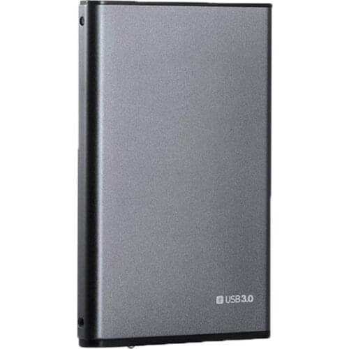 Aluminum Alloy External Hard Drive Disk6TB Portable Hard Drive Enclosure Durable