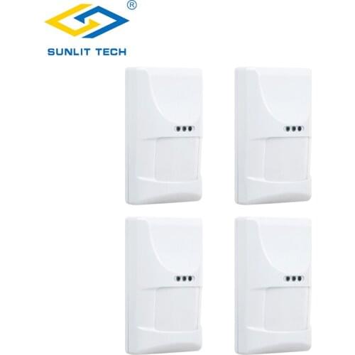 4pcs/Lot Indoor Wired Pet PIR Sensor Infrared Motion Detector sensor alarma for Home Security movement detector alarm System