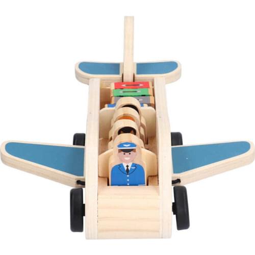Airplane Toy Exquisite Crew Commander Toy for Toddlers for Girls for Boys