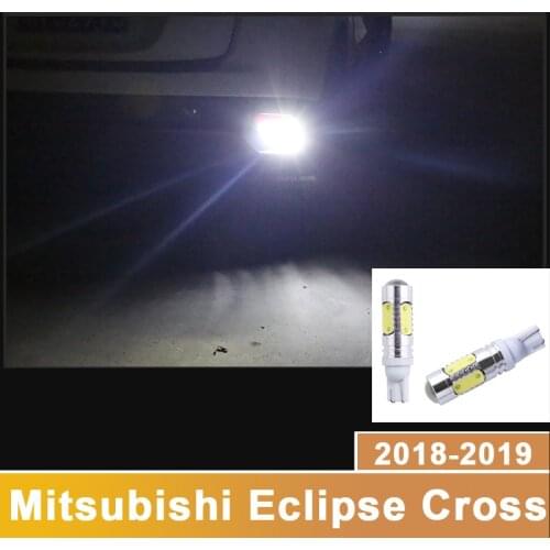 T15 LED reversing lights dedicated highlights rogue reversing car LED bulbs super bright For Mitsubishi ECLIPSE CROSS 2018 2019