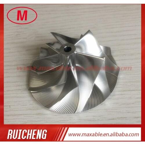 TD04HL 48.30/68.00mm 5+5blades reverse high performance turbocharger billet/milling/aluminum 2024 compressor wheel
