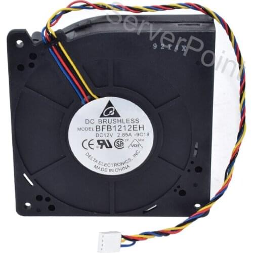 BFB1212EH 12CM DC12V 2.85A Four Lines Blower Cooling Fan Tested Well