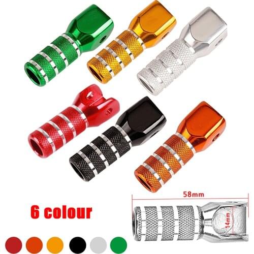 CNC Aluminum 6 Colors Billet Gear Shifter Shift Lever Tip Replacement For EXC SX XCW SXF EXCF Motorcycle Parts