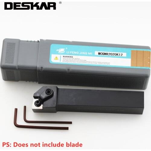1PC DESKAR MCGNR1616H12 MCGNL1616H12 External Turning Tool Holder CNC Lathe Cutter Cutting Tools For CNMG Carbide Inserts