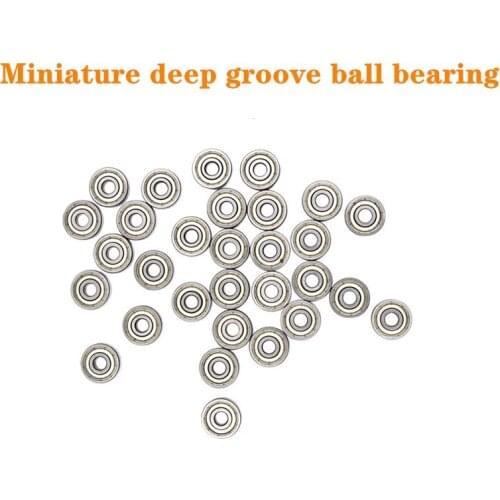 100pcs 682ZZ 683ZZ 684ZZ 685ZZ 686ZZ 687ZZ 688ZZ 689ZZ deep groove ball bearing shielded 682 683 684 685 686 687 688 689 ZZ Z