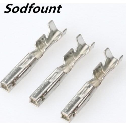 100pcs H62 brass tinned 0.4mm automotive terminal DJ622-F0.4A automotive connector terminal