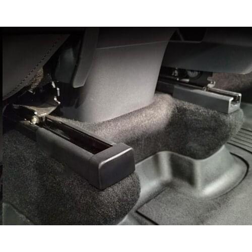 4-Pack Slide Functional Car Anti-Kick Rubber Plastic Plugs for Tesla Model Y