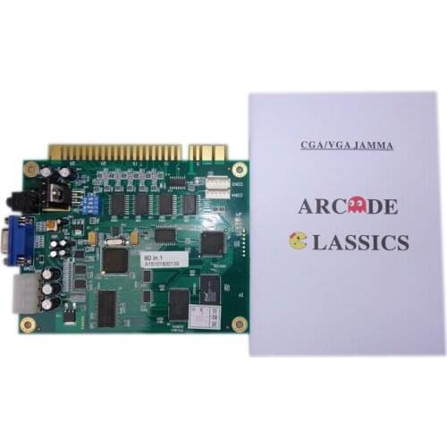 5pcs Jamma 60 in 1 Classical Game motherboard for Cocktail Arcade Machine or Up Right arcade game machine
