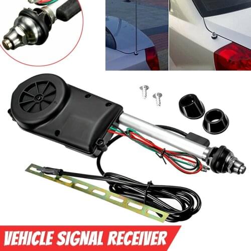 Universal 12 V Car AM/FM Radio Aerial Antenna Vehicle Mounted Auto Telescopic Antenna Kit Signal Receiver Accessories