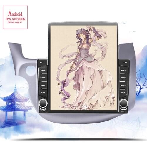 9.7" 2.5D IPS Android 10.0 Car DVD Multimedia Player GPS for Honda jazz 07 2008 2009 2010 2011 DSP 32EQ radio stereo navigation