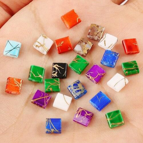 Czech Glass Seed Beads Two Hole Multicolor Tila Beads for Needlework Jewelry Making Miyuki Vintage Tila Bracelets Accessories