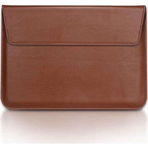 BGreen Super Slim PU Leather Laptop Case Notebook Bag Tablet PC Sleeve Envelope For Macbook Dell Lenovo HUAWEI HP Surface Pro