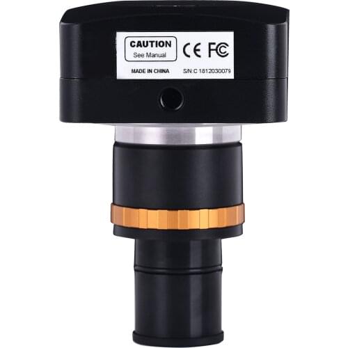 5.0M ECMOS Digital USB Trinocular Microscope Camera SONY Sensor with Adjustable 23.2mm Eyepiece to C-mount Adapter