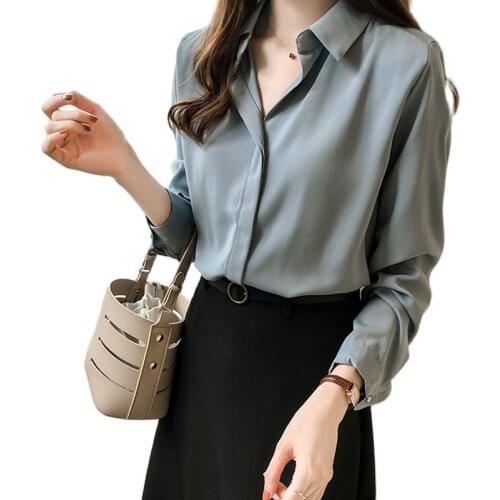 FOOLMANLOU Womens Silk Shirts