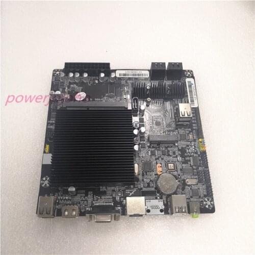 Intel Celeron J1900 mini-itx motherboard Onboard CPU 4 cores 2*LAN ports 170mm*170MM for nas desktop pc
