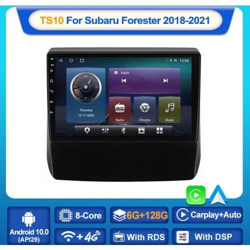 MEKEDE TS10 8-Core For Subaru Forester 5 2018 - 2021 Car Radio Multimedia Video Player Navigation GPS Android No 2din 2 din dvd