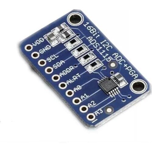 Subminiature: 16 Byte MCU - ADS1115 AD converter/ ADC development board module LZX