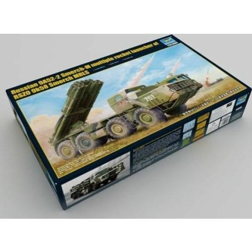 Trumpeter 01020 1/35 Russian 9A52-2 Smerch-M Multiple Rocket Launchermodel kit