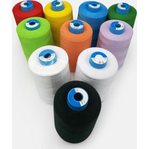 Sewing Thread Hot Sale Industrial Popular 3500Yards/Roll Sewing Machine Overlocking Thread High Quality Durable 40 Colors
