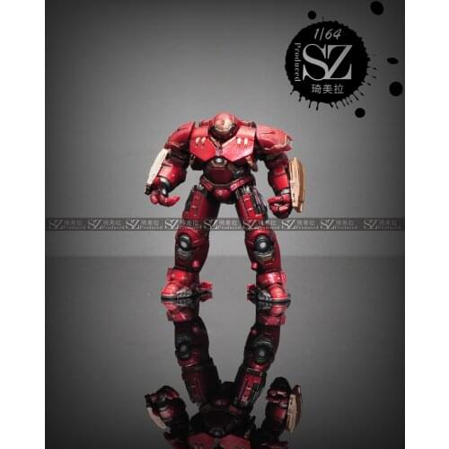 New 1/64 Scale Resin Die-casting Movie Character Armored Robot Doll Car Scene Model Scene Layout Collection Decoration Toy