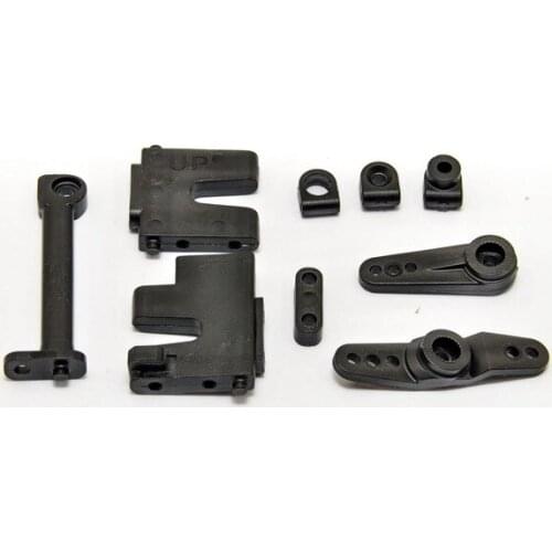 OFNA/HOBAO RACING 11249 SERVO MOUNT & SERVO HORN SET for 1/10 HYPER 10SC HYPER TT mini ST Free Shipping
