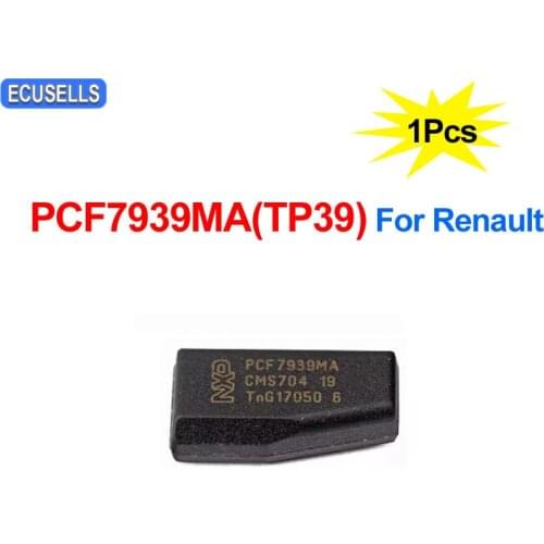 Original Auto Car Key Carbon Transponder Chip Blank PCF7939MA (TP39) For Renault Dacia Duster Logan Sandero
