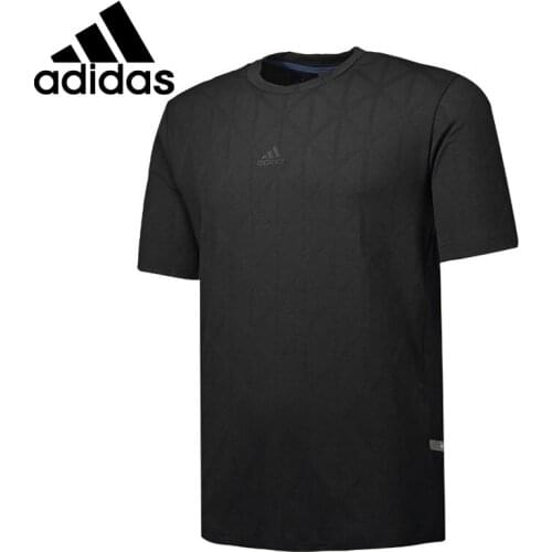 Original New Arrival Adidas TH TEE TECHJAQ Mens T-shirts short sleeve Sportswear