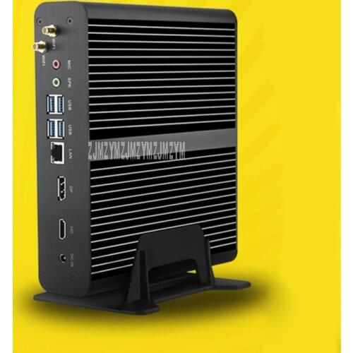 1GB VRAM 4GB RAM i7-8550U Four Core Eight Thread Mini Desktop PC Host Computer Host Computer Cases 64GB/128GB/256GB/512GB SSD