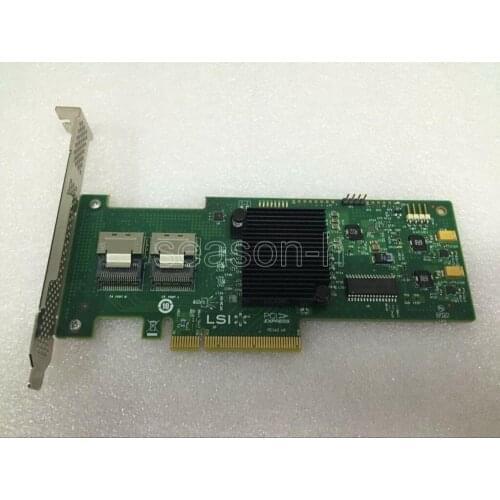 LSI MegaRAID 9240-8i 8ports PCI-E 6Gb RAID Controller card Raid 0, 1, 5, 10, 50 with data cables