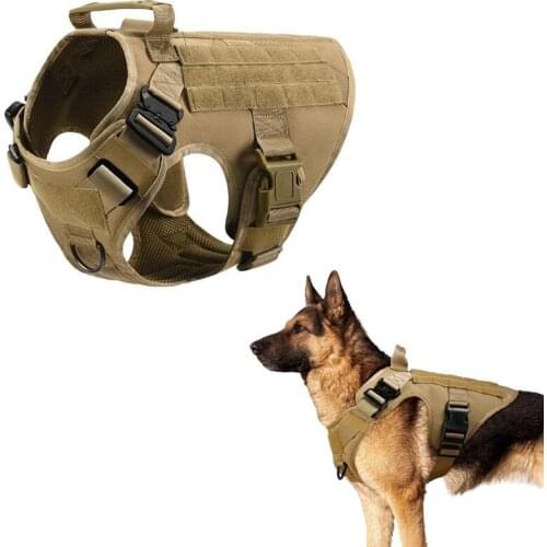 Strategical No Pull Dog Harness Quick Release Water Resistant Dog Training Vest JS22