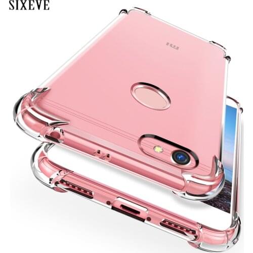 Anti-knock Silicone Phone Case For xiaomi Mi 10 8 SE 8Lite 9 9SE Redmi S2 3S 4A 4X 5 5A 5Plus 6 Pro Cover Clear Protective Coque