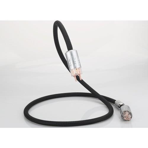 Viborg MTU-VP1501 Hi-End OFC Copper Schuko Power Cord Cable HIFI Extension Power Cable 1.8M